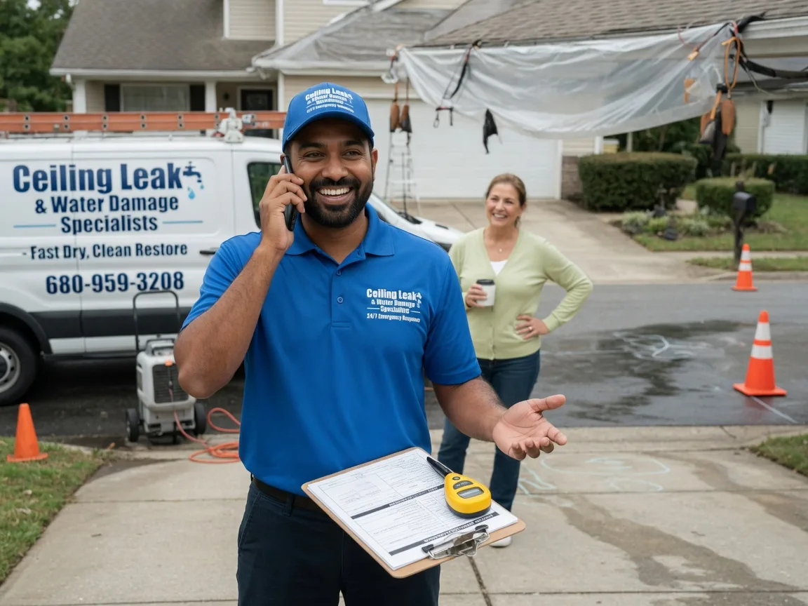 Ceiling Leak Cleanup Spencer, SD FAQs